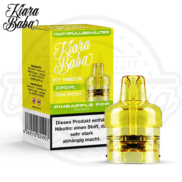 Kiara Baba 10k Refill Container Pineapple Pop 10ml