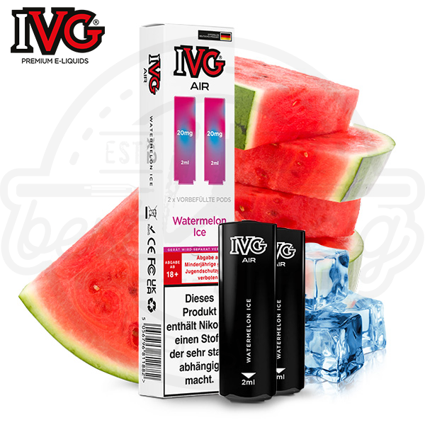 ivg_air_pods_watermelon_ice_600x600_best4ecig IVG Air Pods Watermelon Ice NicSalt 2x 2ml