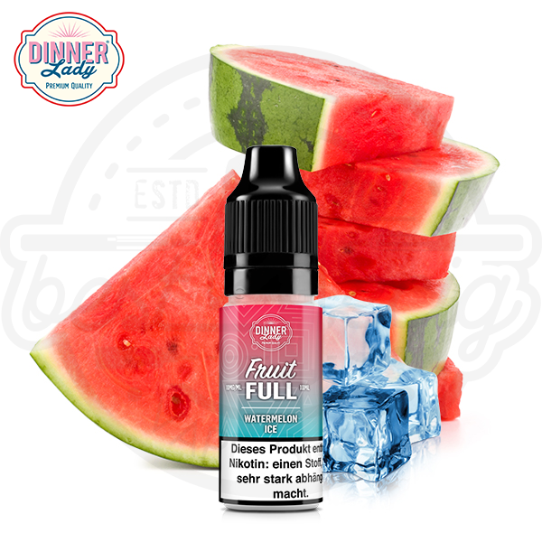 dinner_lady_eliq_watermelon_ice_600x600_best4ecig Dinner Lady Fruit Full NicSalt Watermelon Ice 10ml