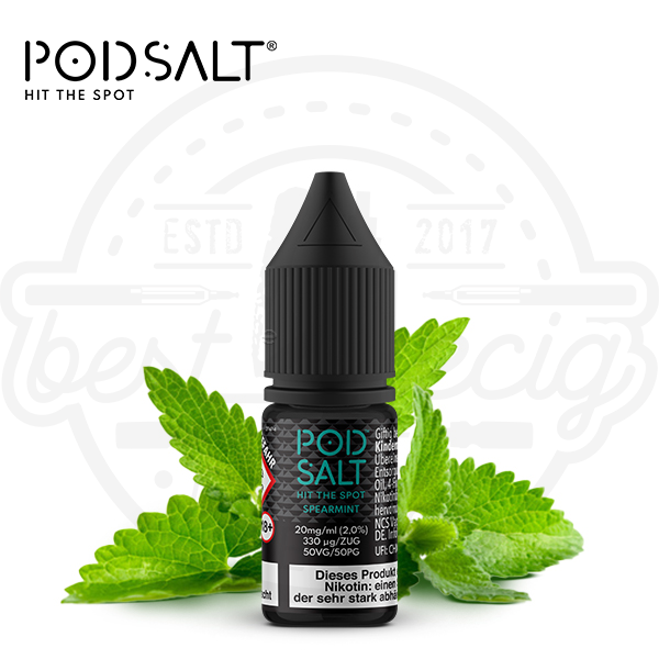 pod_salt_spearmint_600x600_best4ecig Pod Salt CORE NicSalt Spearmint 10ml