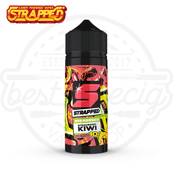 strapped_overdosed_aroma_strawberry_kiwi_600x600__best4ecig Strapped Overdosed Aroma Strawberry Kiwi 10ml