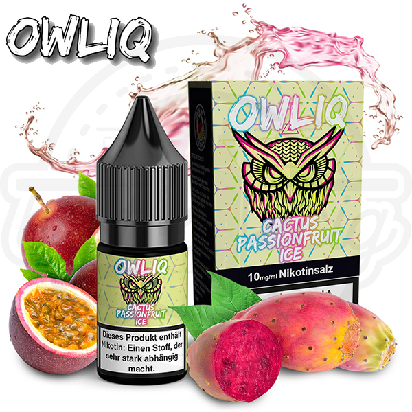 owliq_nicsalt_cactus_passionfruit_ice_600x600_best4ecig OWLIQ NicSalt Cactus Passionfruit Ice 10ml