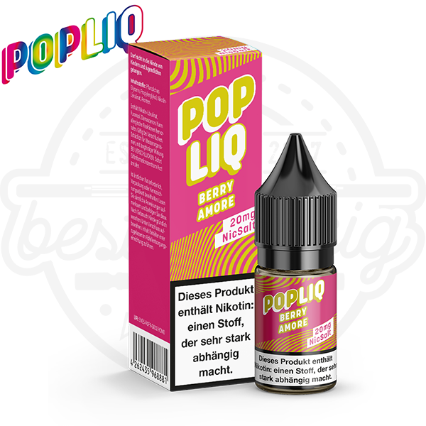POPLIQ Nicsalt Berry Amore 10ml