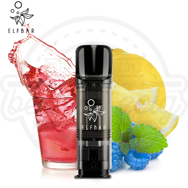 elfbar_elfa_cp_pod_blue_razz_lemonade_best4ecig Elfbar ELFA CP Pod Blue Razz Lemonade NicSalt 2x 2ml