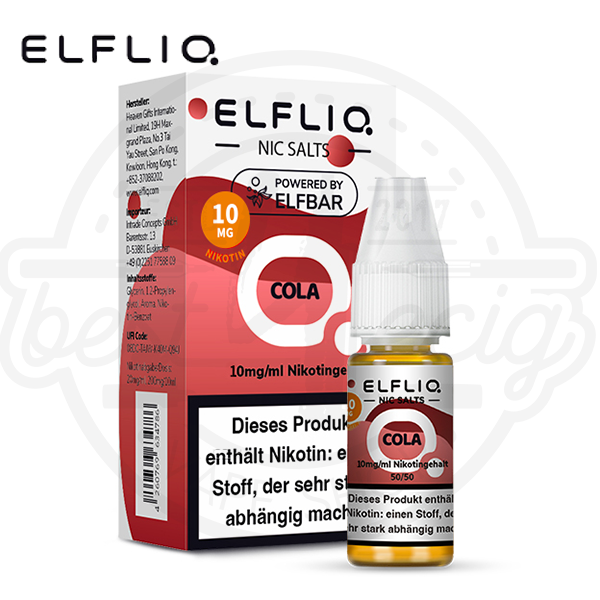 Elfbar Elfliq NicSalt Cola 10ml