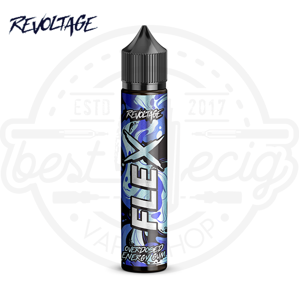 Revoltage Flex Overdosed Aroma Energy Gum 10ml Revoltage Flex Overdosed Aroma Energy Gum 10ml
