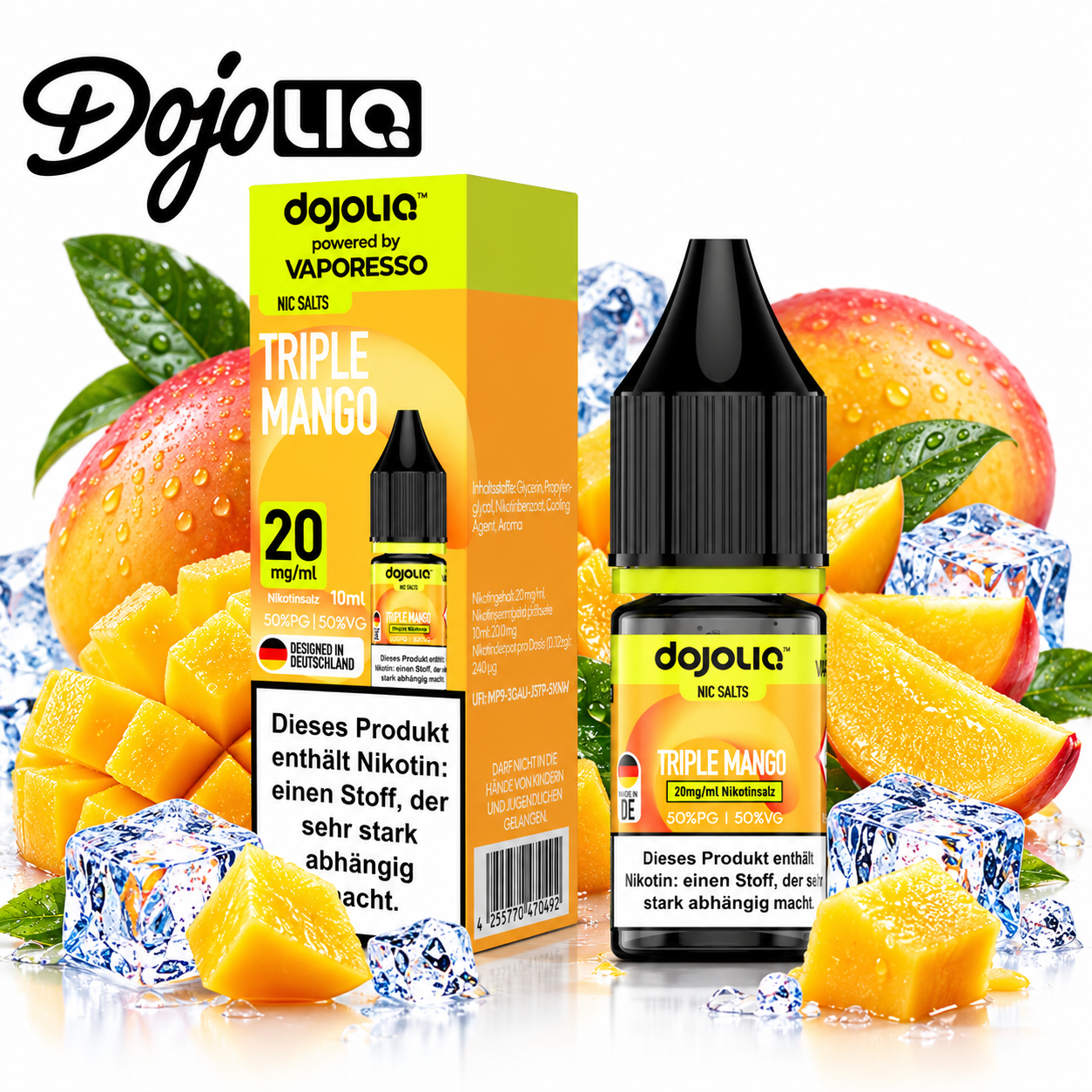 Dojoliq NicSalt Triple Mango 10ml