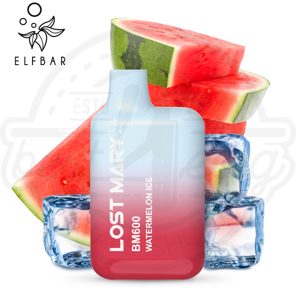 elfbar_lost_mary_watermelon_ice_600x600_best4ecig Lost Mary BM600 Einweg Vape - Watermelon Ice