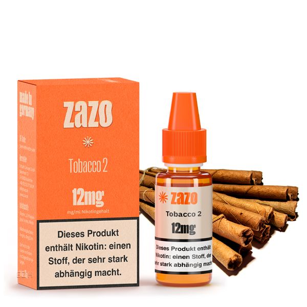 Zazo E-Liquid Tobacco 2 10ml