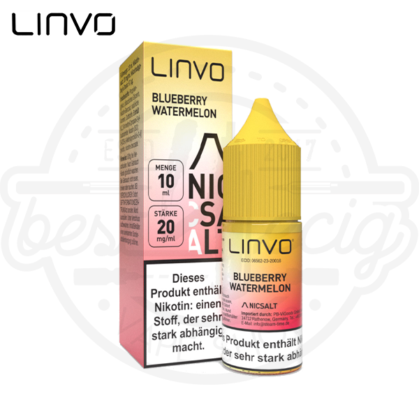 Linvo NicSalt Blueberry Watermelon 10ml