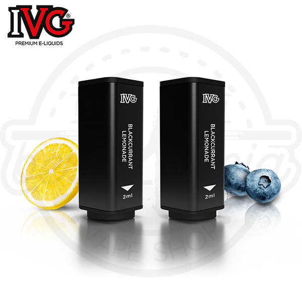 IVG 2400 Pods Blackcurrant Lemonade NicSalt 2x 2ml