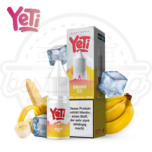 Yeti Summit NicSalt Banana Ice 10ml