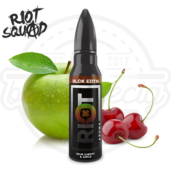 Riot Squad Black Edition Aroma Deluxe Sour Cherry & Apple 5ml