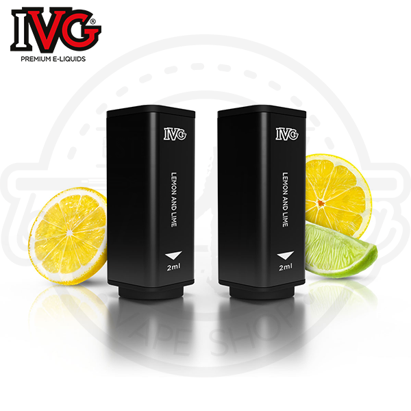 IVG 2400 Pods Lemon and Lime NicSalt 2x 2ml