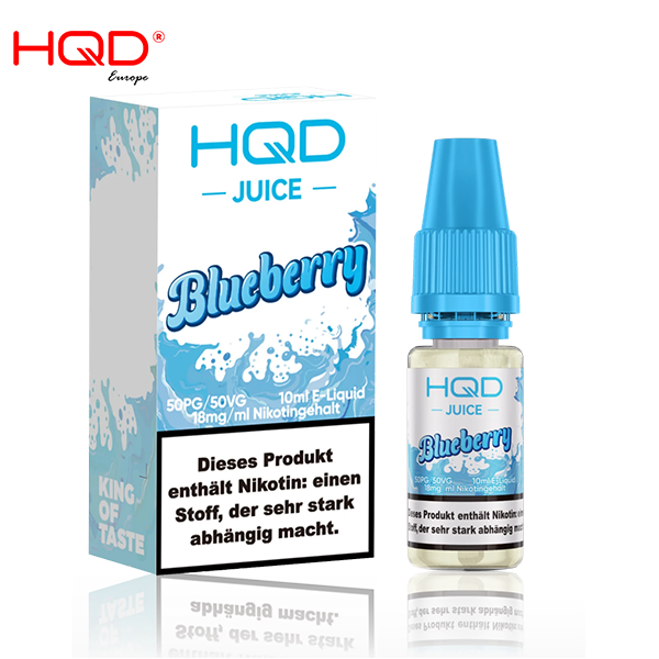HQD Juice NicSalt Blueberry 10ml 18mg