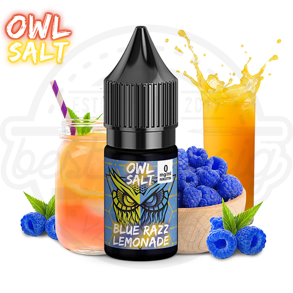 OWL Salt NicSalt Blue Razz Lemonade 10ml