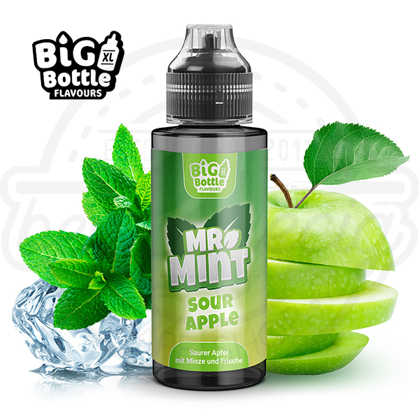 Big Bottle Mr. Mint Aroma Sour Apple 10ml