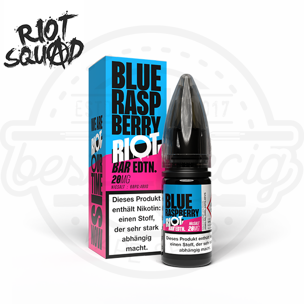 Riot Squad Bar Edition Nicsalt Blue Raspberry 10ml
