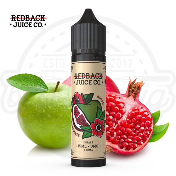 Redback Juice Co Aroma Apple Pomegranate 15ml