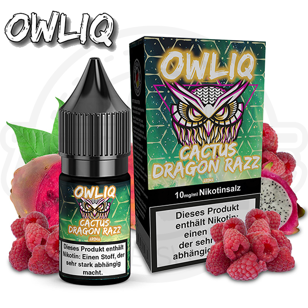 OWLIQ NicSalt Cactus Dragon Razz 10ml