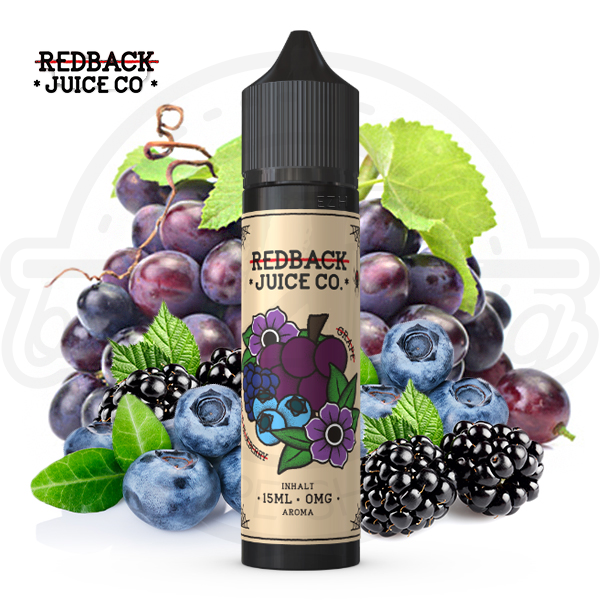 Redback Juice Co Aroma Grape Black & Blueberry 15ml