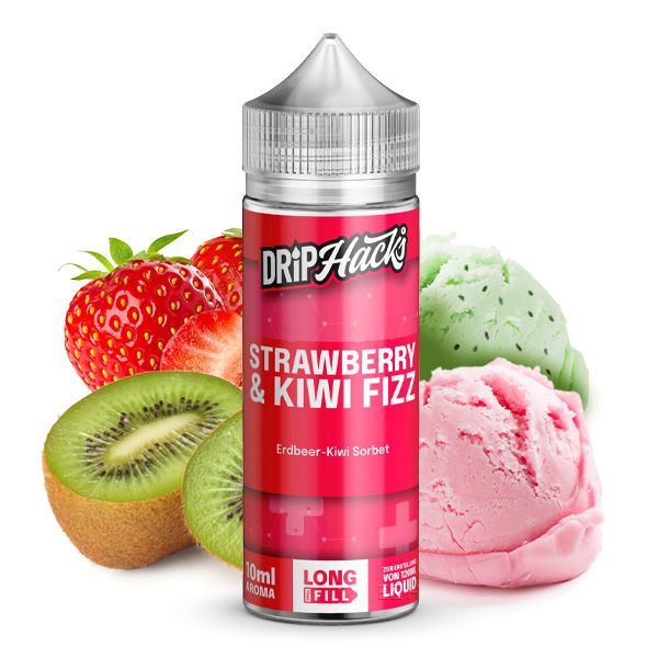 Drip Hacks Aroma Strawberry & Kiwi Fizz 10ml