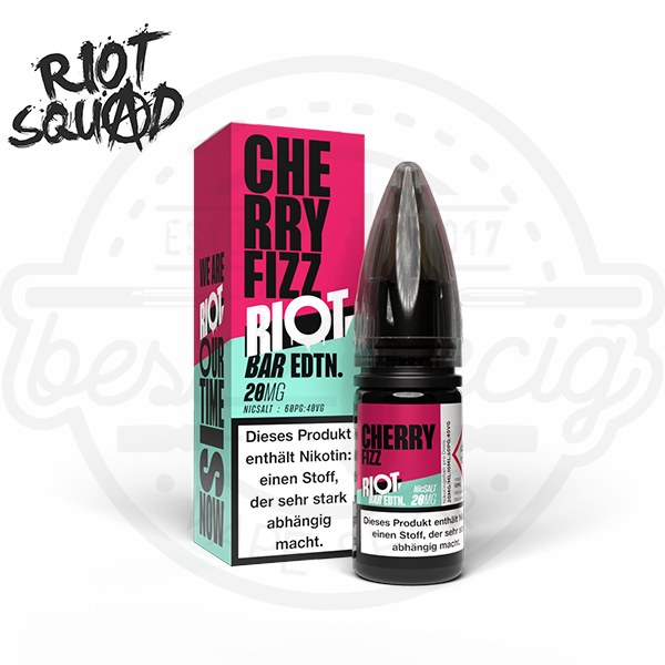 Riot Squad Bar Edition Nicsalt Cherry Fizz 10ml
