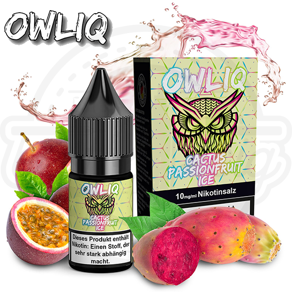 OWLIQ NicSalt Cactus Passionfruit Ice 10ml