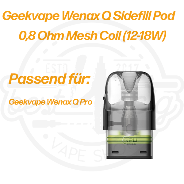 Geekvape Q Sidefill Pod