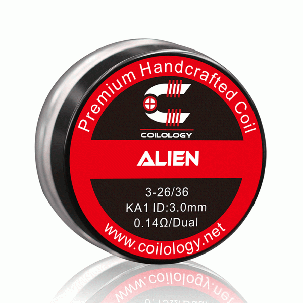 Coilology Alien 0,28 Ohm Handmade Coil A1 (0,14 Ohm Dual)