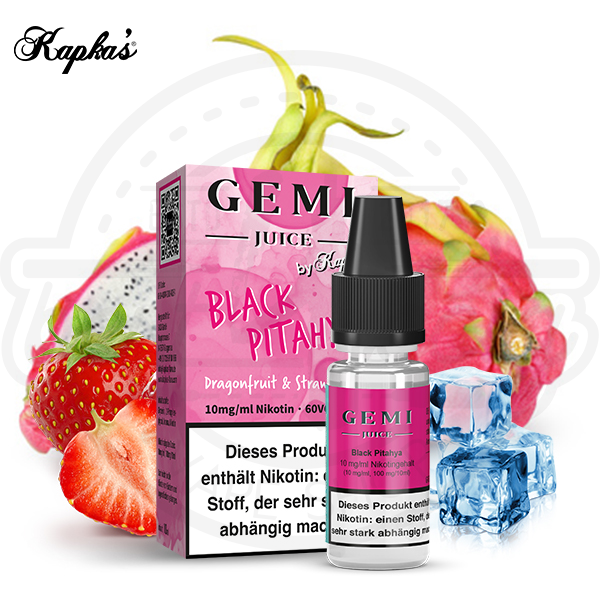 Gemi Juice By Kapka's Flava NicSalt Black Pitahya 10ml