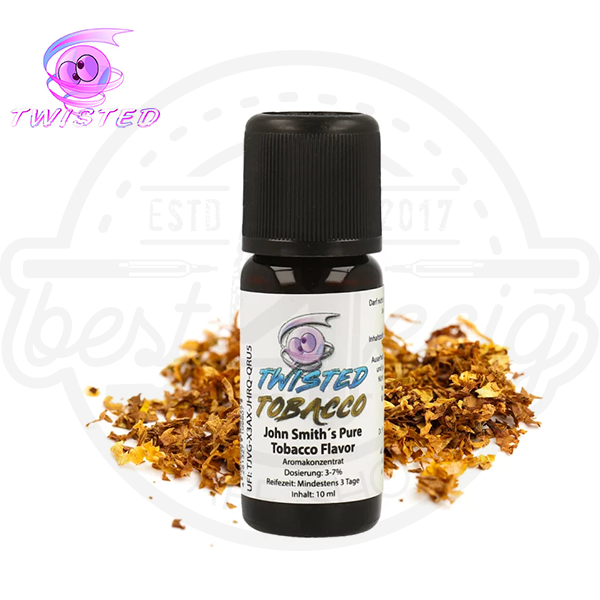 Twisted John Smith's Blended Tobacco Flavour Bittersweet Apple Cider 10ml