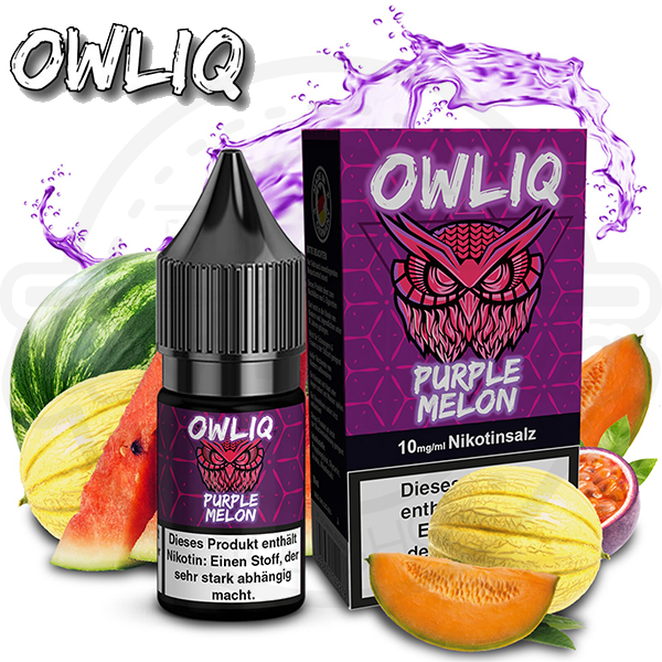 OWLIQ NicSalt Purple Melon 10ml