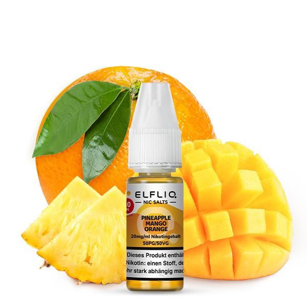 Elfbar Elfliq NicSalt Pineapple Mango Orange 10ml