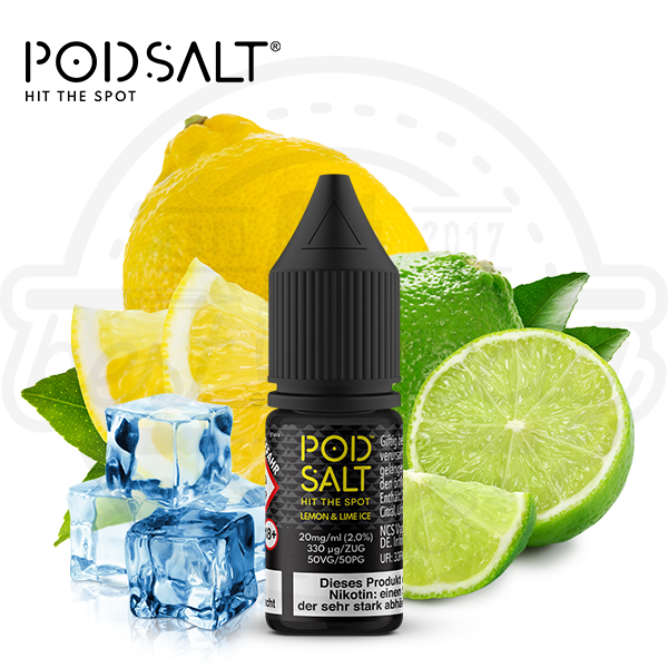 Pod Salt NicSalt Lemon-Lime Ice 10ml