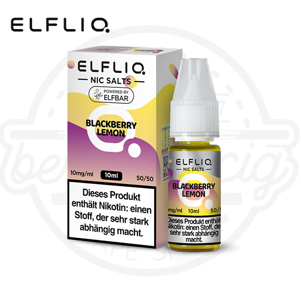 Elfbar Elfliq NicSalt Blackberry Lemon 10ml