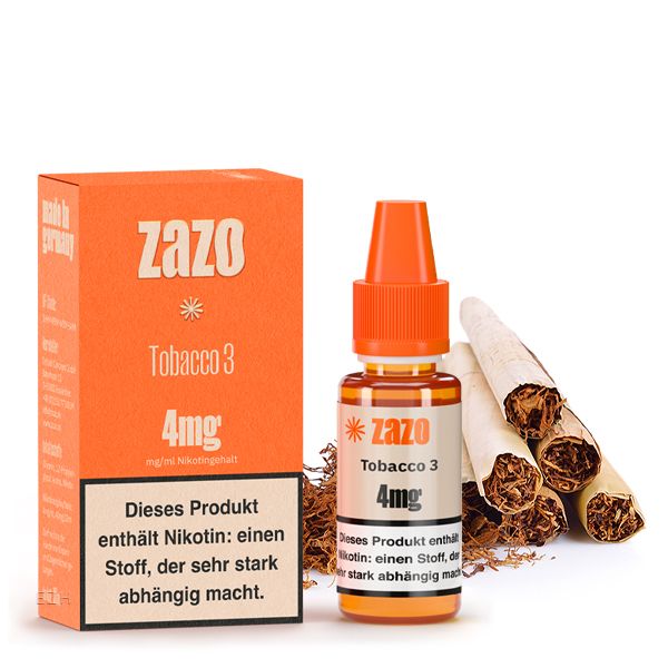 Zazo E-Liquid Tobacco 3 10ml