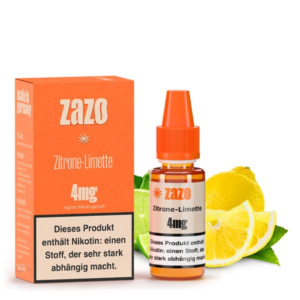 Zazo E-Liquid Zitrone-Limette 10ml