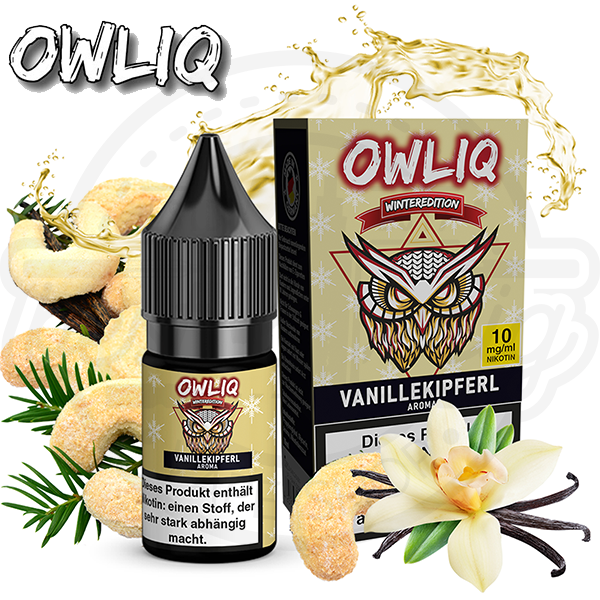 OWLIQ NicSalt Vanillekipferl 10ml