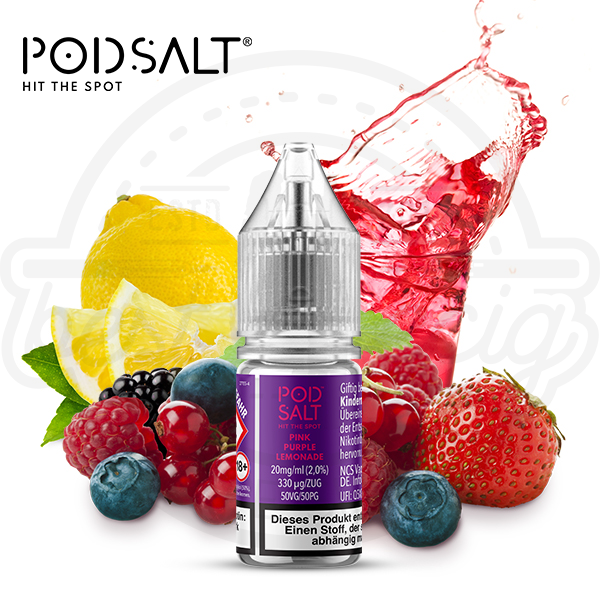 Pod Salt XTRA NicSalt Pink Purple Lemonade 10ml