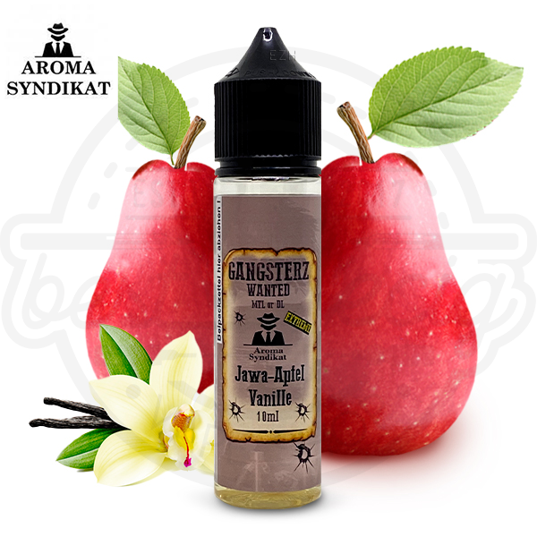 Gangsterz Wanted Aroma Java-Apfel Vanille 10ml