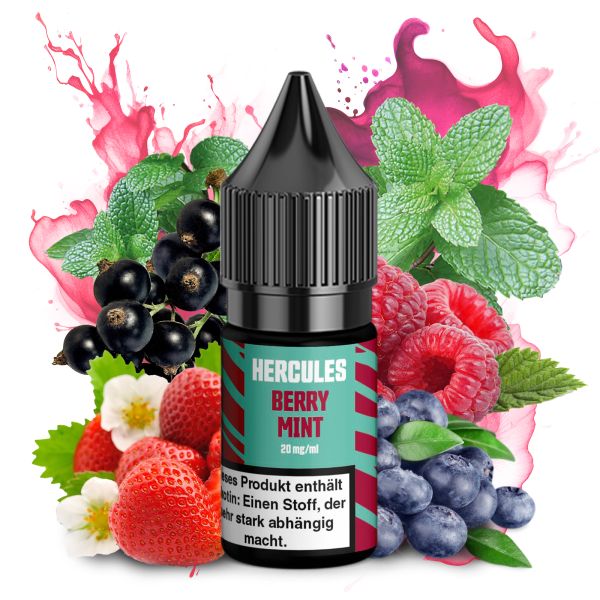 Hercules Overdosed NicSalt Berry Mint 10ml