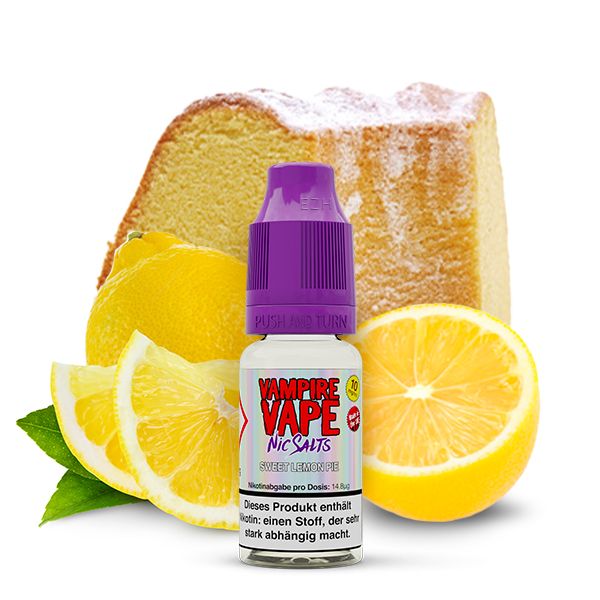 Vampire Vape NicSalt Sweet Lemon Pie 10ml