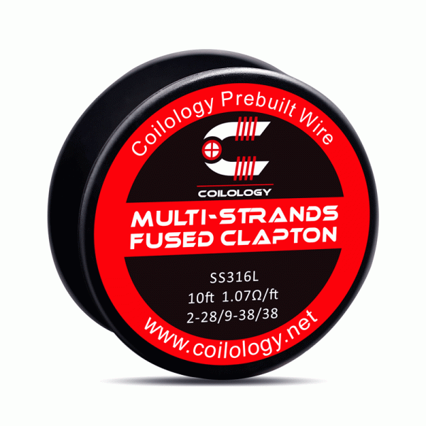Coilology 3 Meter Multi-Strands Fused Clapton SS316L