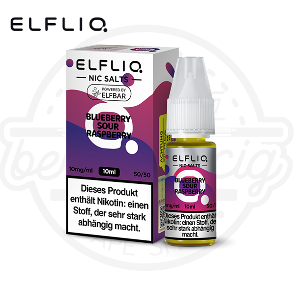 Elfbar Elfliq NicSalt Blueberry Sour Raspberry 10ml