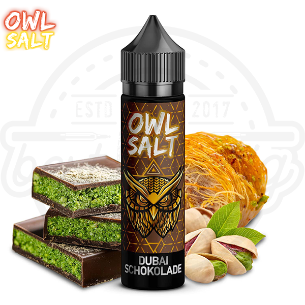 OWL Salt Aroma Overdosed Dubai Schokolade 10ml