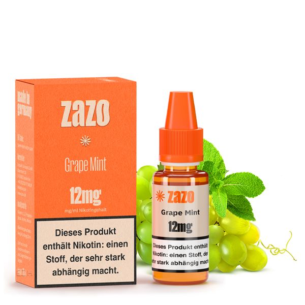 Zazo E-Liquid Traube Minze 10ml