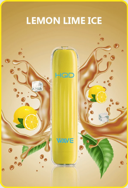 HQD Wave Einweg Vape Pen - Lemon Lime Ice 20mg