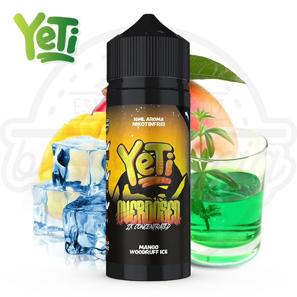 Yeti Overdosed Aroma Mango Woodruff Ice 10ml