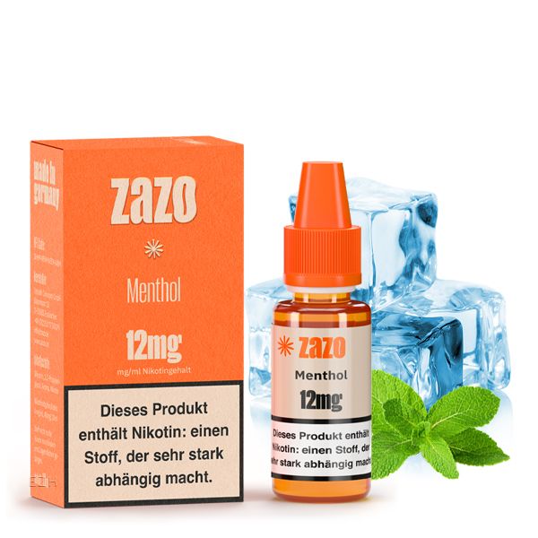 Zazo E-Liquid Menthol 10ml